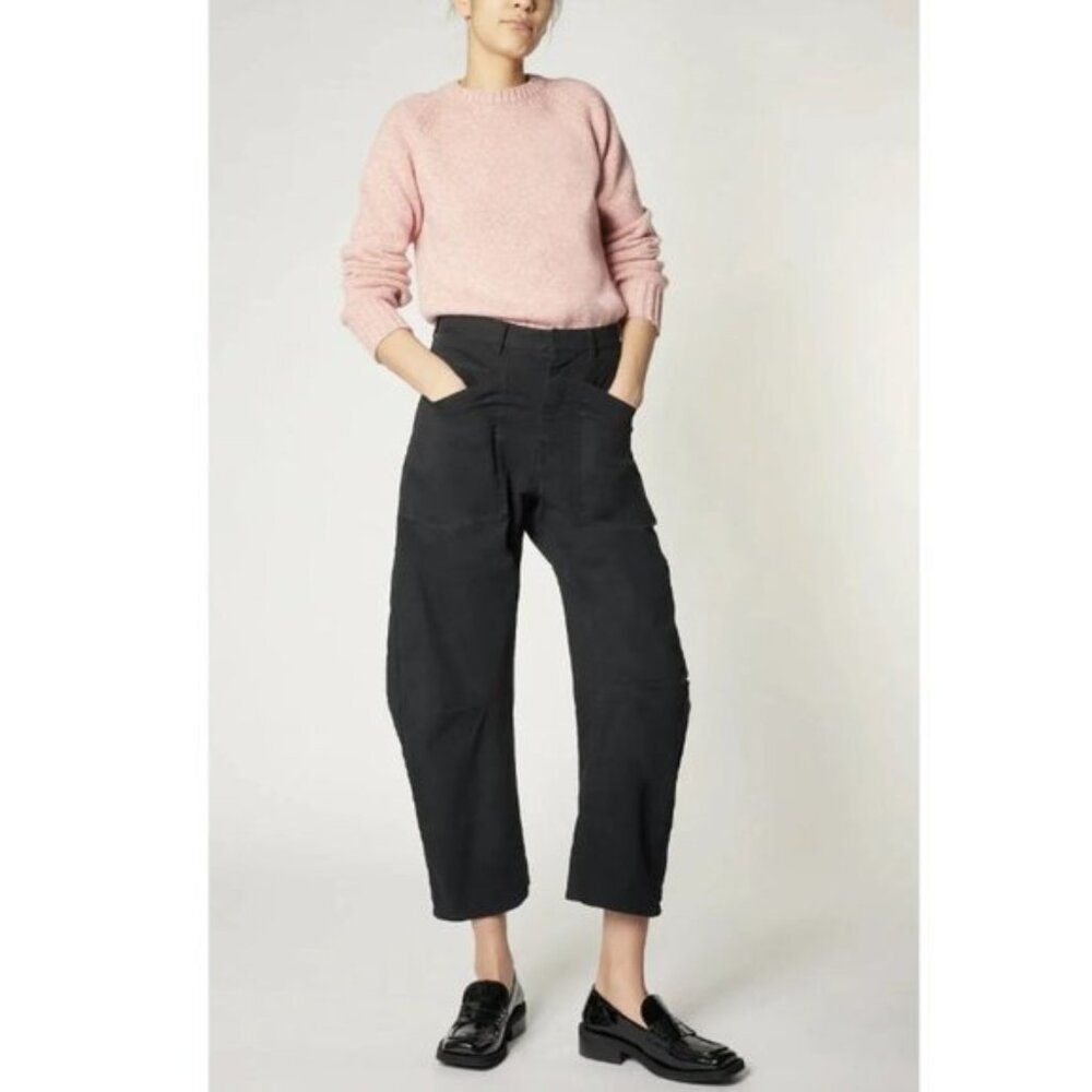Nili Lotan Shon Pants Jet Black